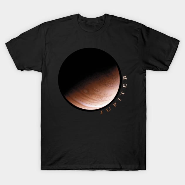 Jupiter Planet T-Shirt by Caravele